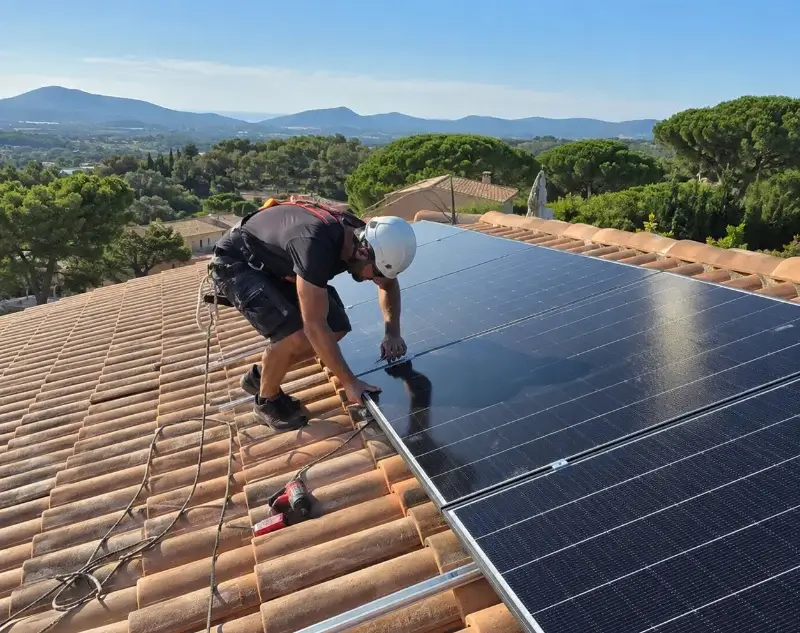 Installateur panneaux solaires Cleebourg — pose photovoltaïque sur toiture